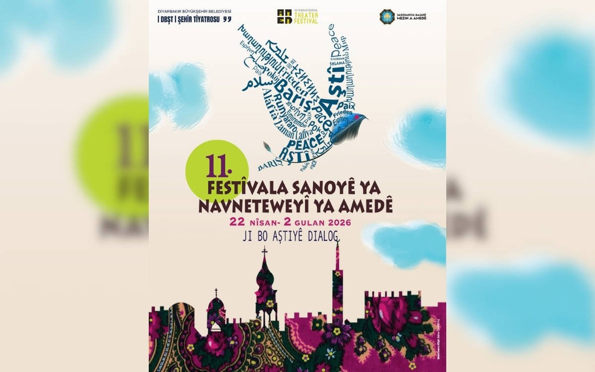 Amed de Festîvala Tîyatroyî ya Mîyanneteweyî dest pêkeno
