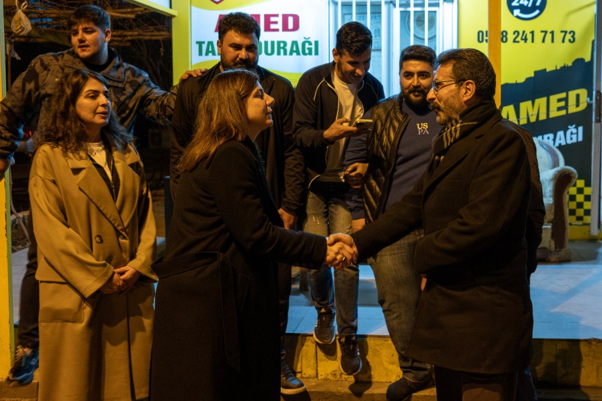 Hemşaredare Serra Bucak ra zîyaretê dingê taksîyan