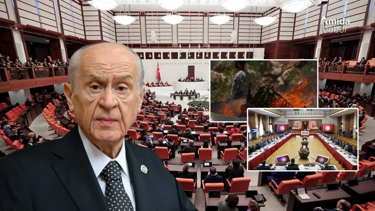Qanûna Pêvajoyê tê pêşkêşkirin: Îmzeya ewil dê Bahçelî bavêje