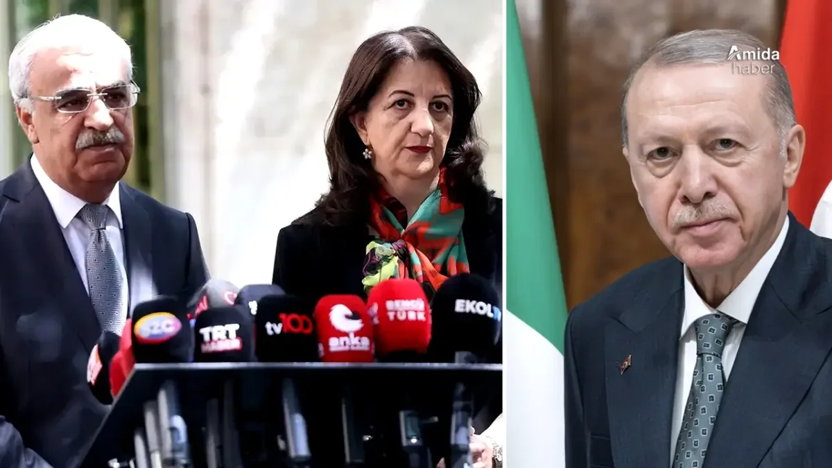 Şandeya Îmraliyê û Erdogan li Beştepeyê dicivin