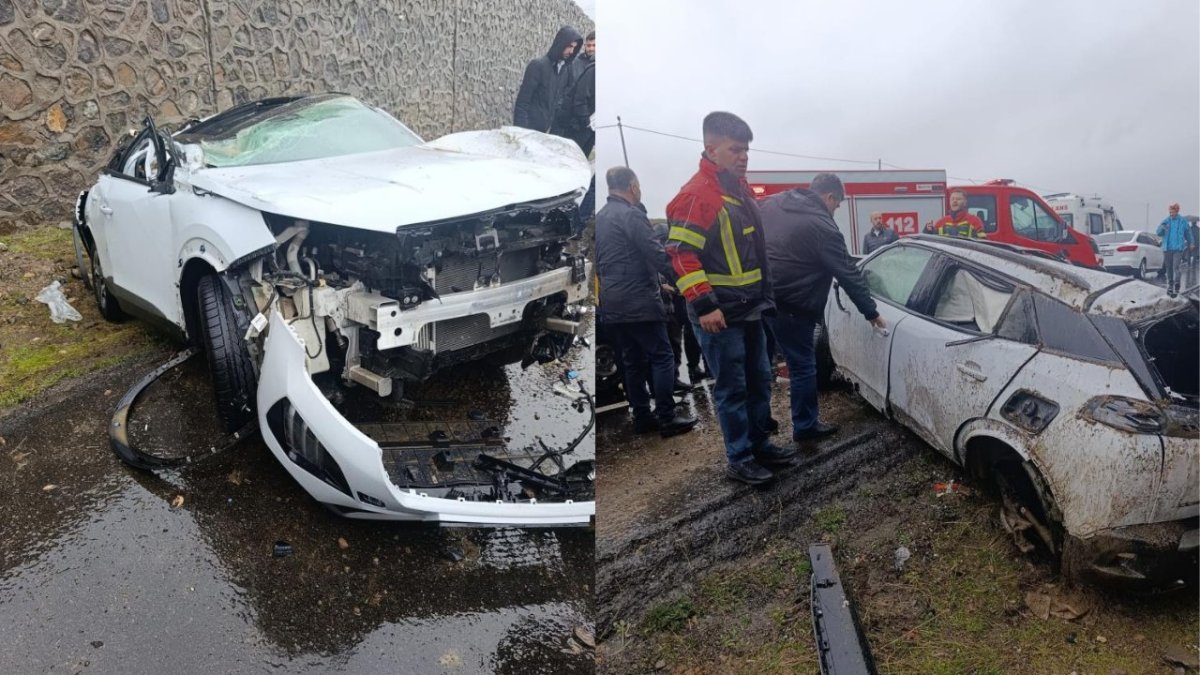 Qezayek li ser rêya Çewlik û Amedê: 5 kes birîndar bûn