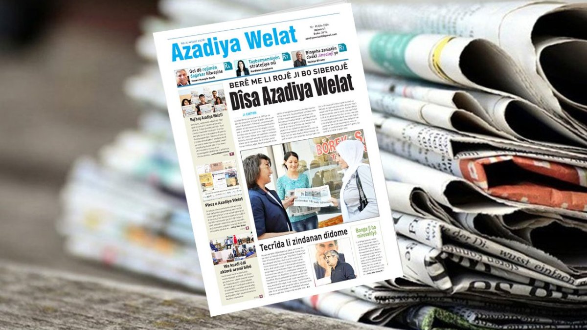 Azadiya Welat piştî 10 salan careke din dest bi weşanê kir.