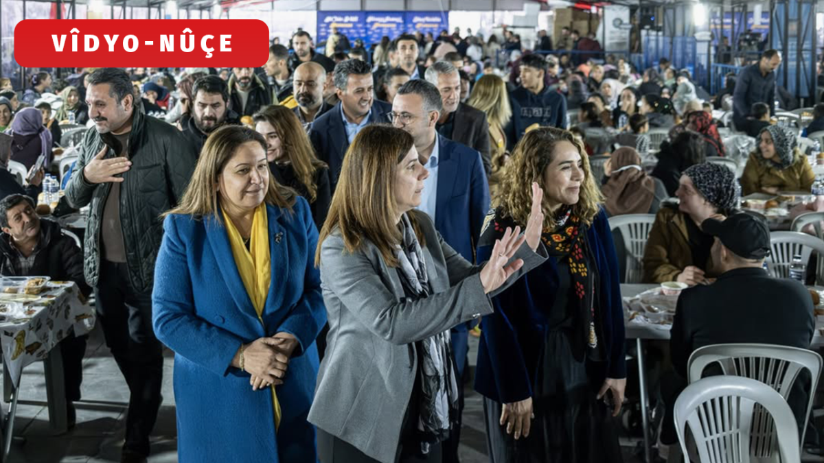 Serra Bucak û Serhat Eren tevlî kona fitareyê bûn