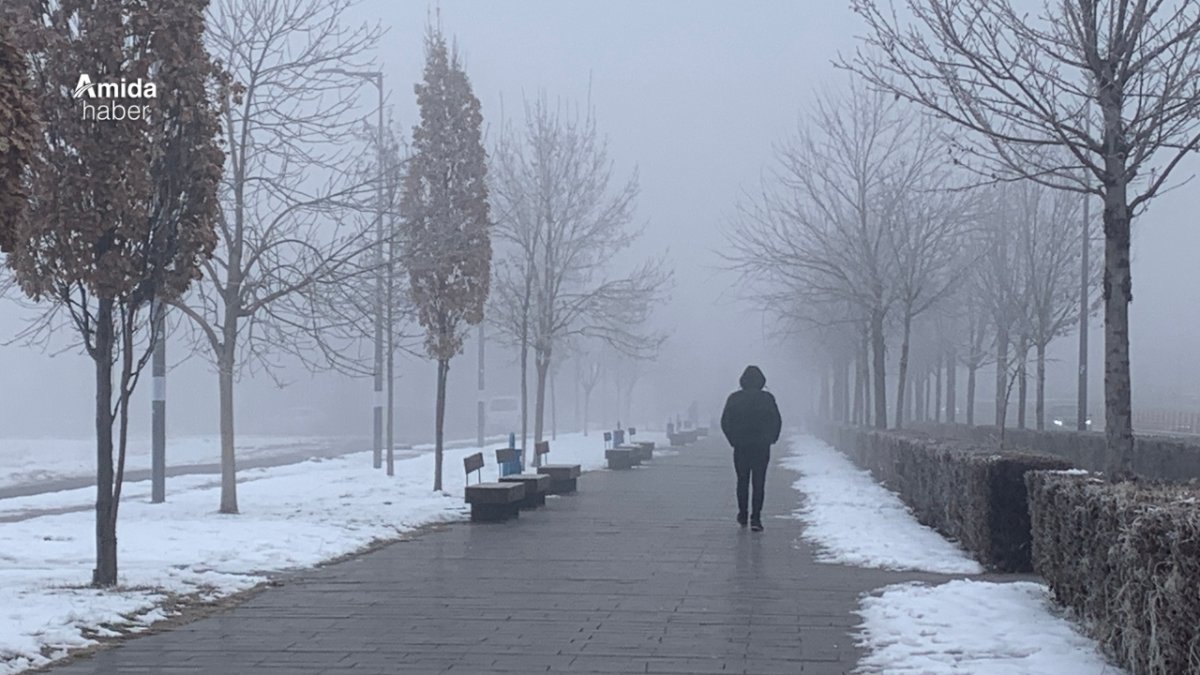 Li Amedê hewa, mij û dûman e