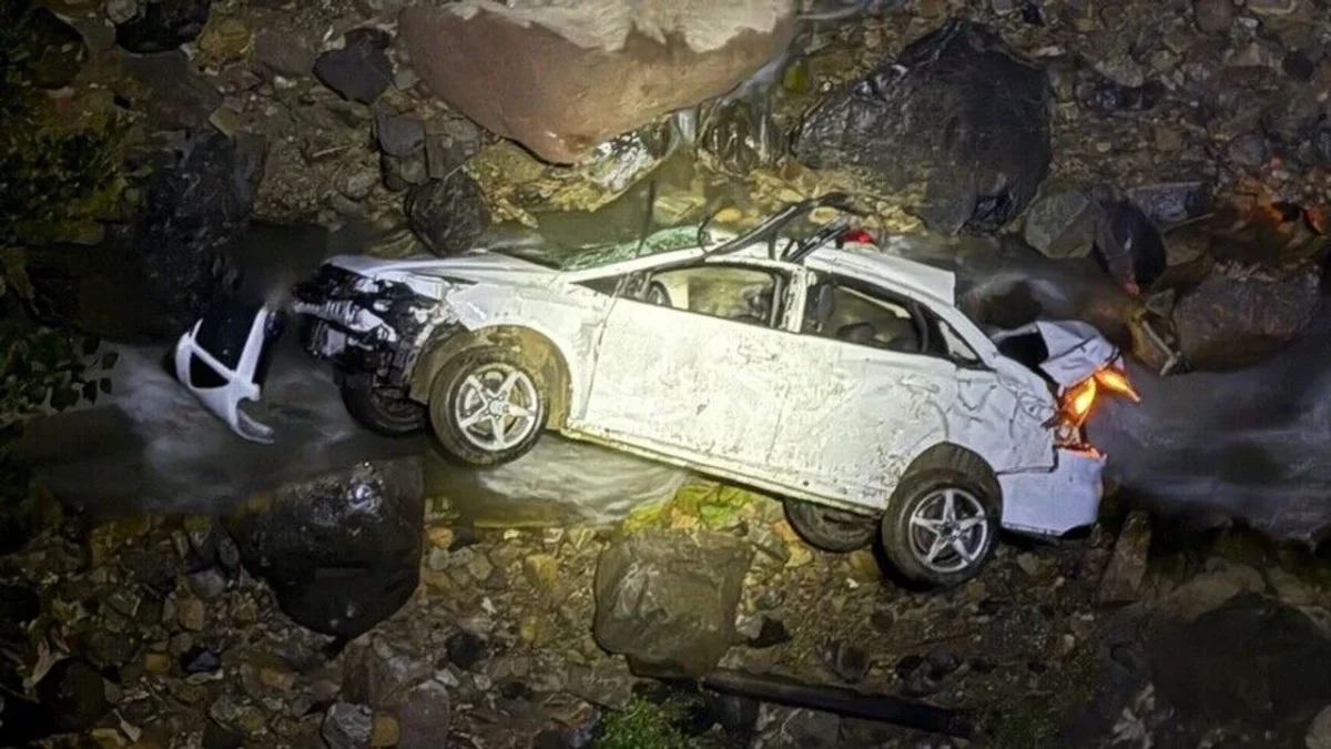 ÇOLÎG: Otomobîl rayîr ra şeqitîya: Kesêk merd